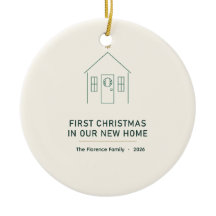 Premier Noël dans notre nouvelle maison Ornement 2