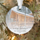 Premier Noël dans une nouvelle maison avec photo p