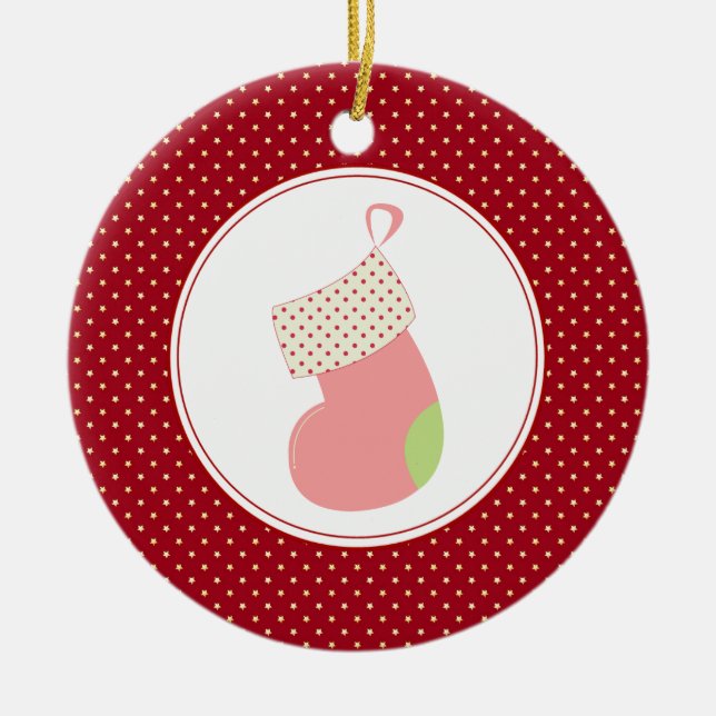 Premier Noël du bébé | Ornements de Noël (Devant)