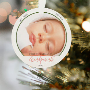 Premier Noël En Grand-Parents Script Photo