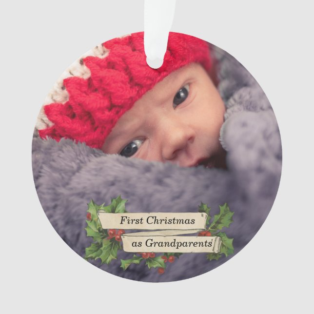 Premier Noël en grands-parents - Photo (devant)