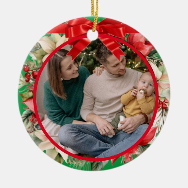 Premier Noël en tant que Parents Ornement personna (Devant)