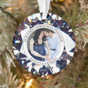 PREMIER NOËL ENGAGÉ Diamant 2 Photo Céramique Ou