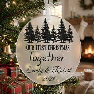 Premier Noël ensemble Couple minimaliste personnal