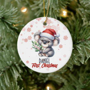 Premier Noël mignon Koala bébé Ornement