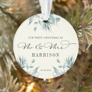 Premier Noël Mr & Mme Eucalyptus Green