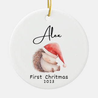 Premier Noël, Nom du bébé personnalisé Ornement