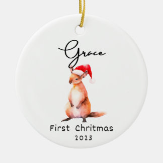 Premier Noël, Nom du bébé personnalisé Ornement