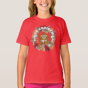 PREMIER NOËL NOUVEAU FOYER T-shirt de Noël assorti