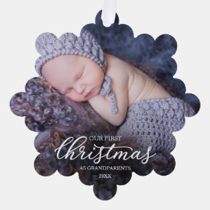 Premier Noël Ornement Grands-Parents