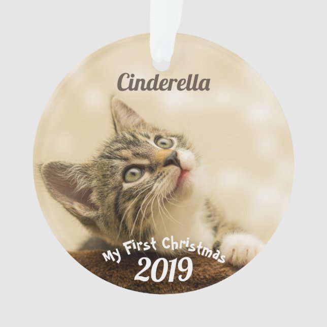 Premier Noël pour les animaux de compagnie (devant)