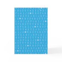 Premier Noël Pun Carte de Noël (1er pas de L !)