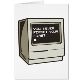 Premier ordinateur rétro