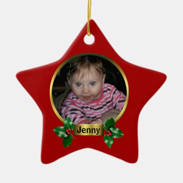 Premier ornement de Noël (Devant)