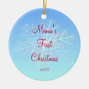 Premier ornement de Noël de Mema