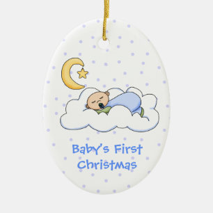 Premier ornement de Noël du bébé