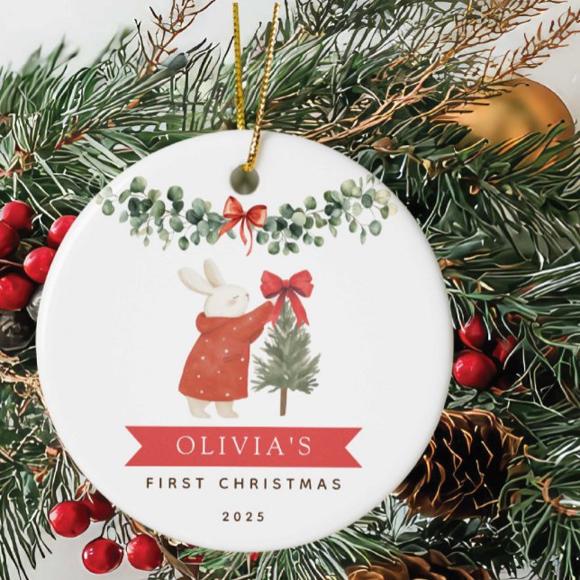 Premier ornement de Noël du bébé (Créateur téléchargé)