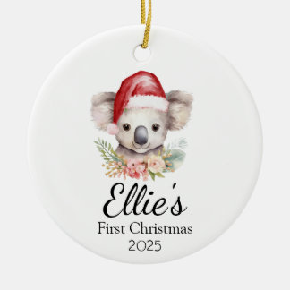 Premier ornement de Noël Koala pour bébé