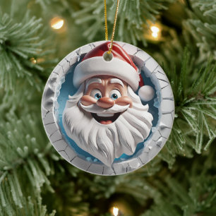 Premier ornement de Noël Père Noël