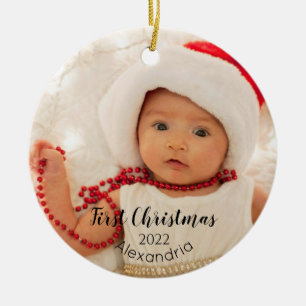 Premier ornement de Noël pour bébé