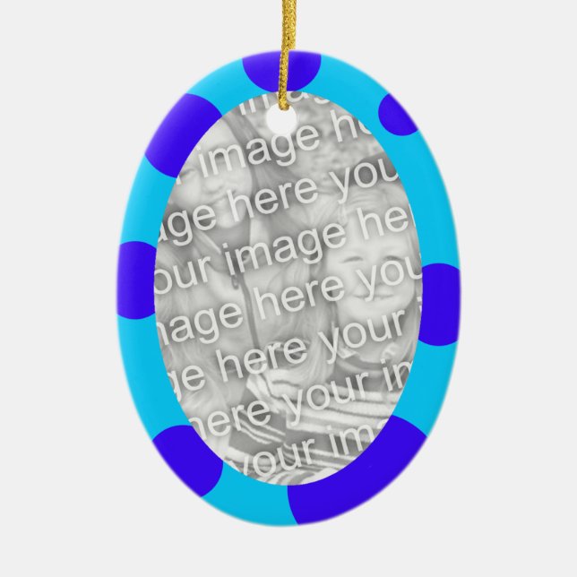 Premier ornement d'oeufs de Pâques pour bébé (Devant)