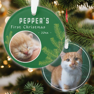 Premier pin de Noël Kitten Chat 2 Photo Keepsaké