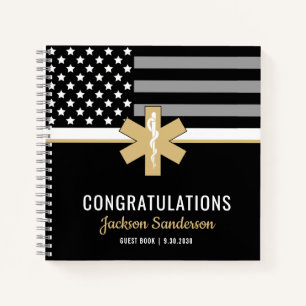 Premier répondant EMT EMS Retirement Livre d'invit