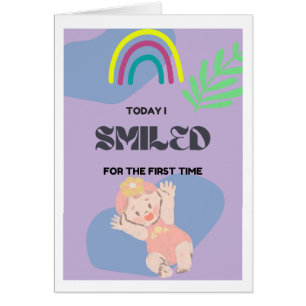 Premier sourire de bébé 