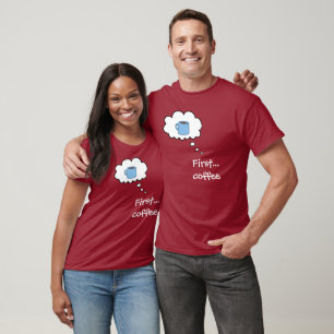 Premier... T-shirt café