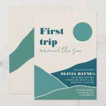 Premier voyage autour du soleil | Invitation d'ann
