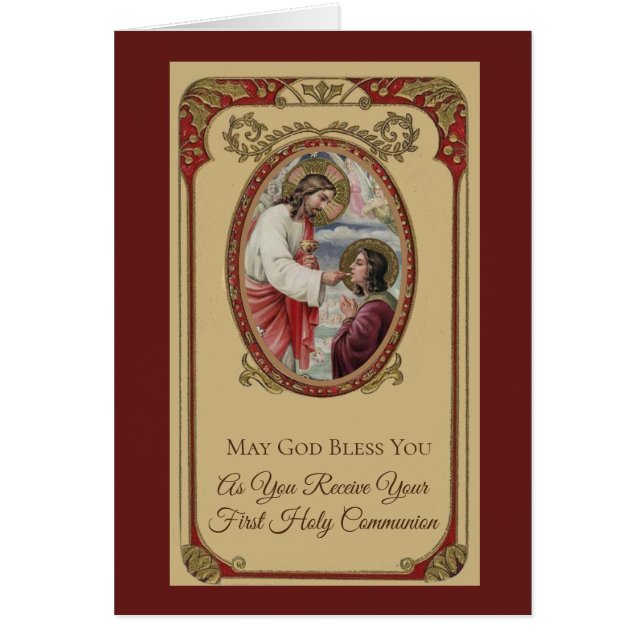 Première Communion traditionnelle catholique (Devant)
