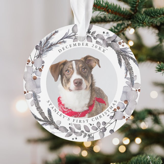 Première couronne de Noël 2 Photo Festive pour ani (Créateur téléchargé)