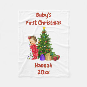 Première couverture de Noël pour bébé
