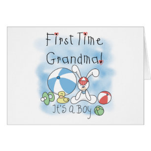 Première Grand-mère de garçon Tshirts et cadeaux