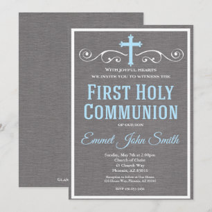 Première Invitation à la Communion, Première commu