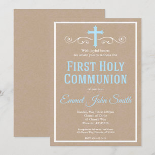 Première Invitation à la Communion, Première commu