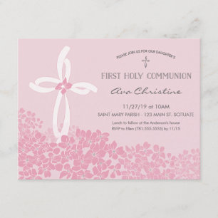 Première invitation à la communion sainte avec Cro