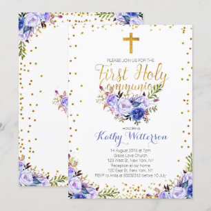Première invitation de sainte communion