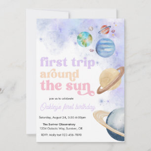 Première Invitation pour un Tour autour du Soleil 