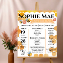 Première Jalons de la fête des abeilles Poster bri