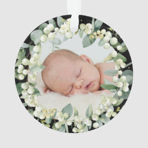 Première photo de Noël grand-parent/parent