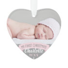 Première photo de Noël Light Rose Baby Girl