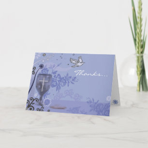 Première Sainte Communion Chalice Dove Carte de re