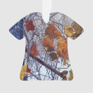 Première scène hivernale Camouflage de neige Peint