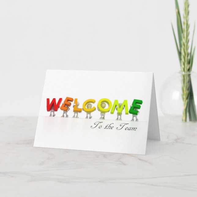 Première Série - Bienvenue Sur La Carte Team Card (Devant)