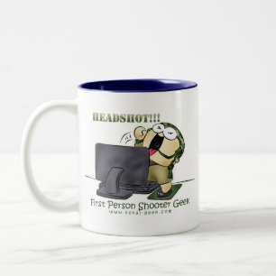 première tasse combinée de tireur de personne