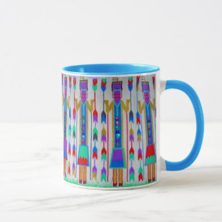 Première tasse de poupées de Kachina de maïs