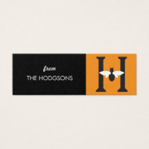 Premières H Bee Happy Skinny Custom Cadeaux Tags