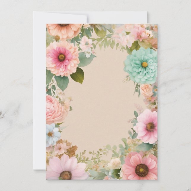 "Premières impressions : Invitations de mariage él (Devant)