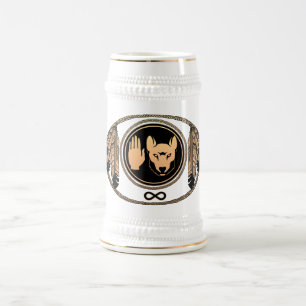 Premières nations Bière Mug Faune Art Stein Mug